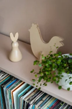 puukoriste Lupu 18 cm luonnollinen puu*Pentik Discount