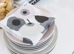 servietti 33 cm Pastelli harmaa*Pentik Sale