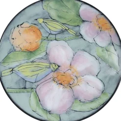 Studio lautanen Kukkaislintu 35 cm vihreä*Pentik Online