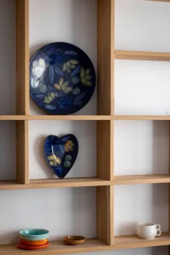 sydänmalja Studio 18x22 cm Carlson 165 v. sininen*Pentik Best