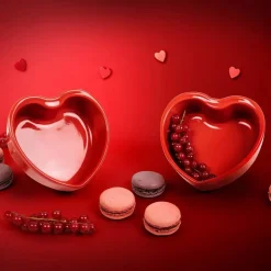 Discount Peugeot annosvuoka Appolia Sydän 2 kpl punainen