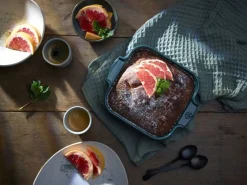 keraaminen Appolia-vuoka suorakaide 32 cm metsän vih*Peugeot Hot