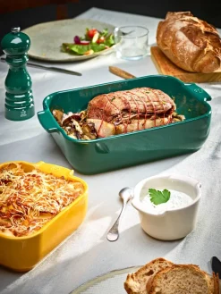 Outlet Peugeot keraaminen Appolia-vuoka suorakaide 32 cm sahramin k