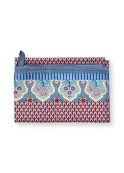 Clearance Pip Studio keittiöpyyhe Flower Festival 50x70 cm Blue-Red