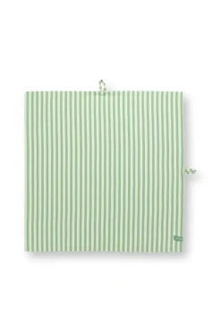 keittiöpyyhe Stripes 65x65 cm 2 kpl Light Green*Pip Studio