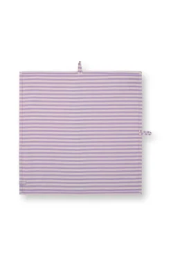keittiöpyyhe Stripes 65x65 cm Lilac 2 kpl*Pip Studio Outlet
