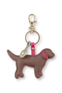 koriste Pucky Ornament Dog 9,5x1x6 cm Brown*Pip Studio