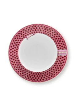 kuppi & aluslautanen Flower Festival 280 ml Dark*Pip Studio New