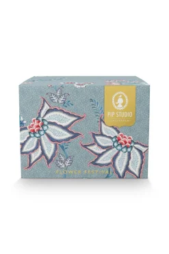 Clearance Pip Studio kuppi & aluslautanen Flower Festival 280 ml 2 kpl