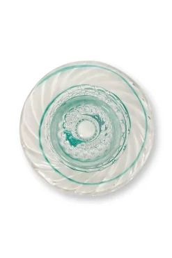 Outlet Pip Studio kynttilänjalka Swirl Light Blue M 22 cm