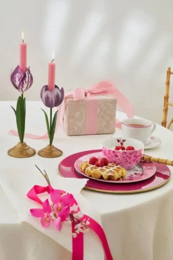 kynttilänjalkasetti Metal Lilac*Pip Studio Outlet