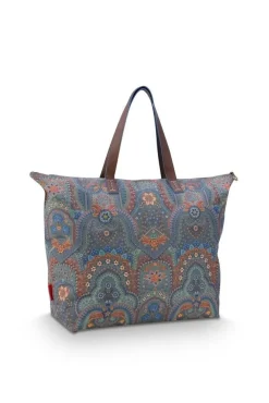 Discount Pip Studio laukku Tilda Large Jabali Blue 66x20x44 cm