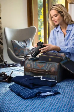 Discount Pip Studio laukku Tilda Large Jabali Blue 66x20x44 cm