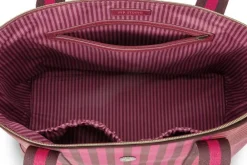 Clearance Pip Studio laukku Tilda Medium Stripe Pink 47x17x37 cm