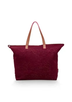 Discount Pip Studio laukku Velvet Quiltey Days 66x20x44 cm Red