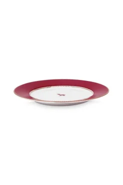 lautanen Love Birds Dark 21 cm Red*Pip Studio Clearance