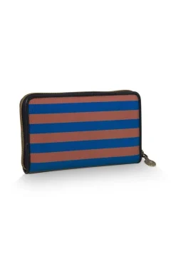 Sale Pip Studio lompakko Willow Wallet Stripe 18x3x11 cm Blue