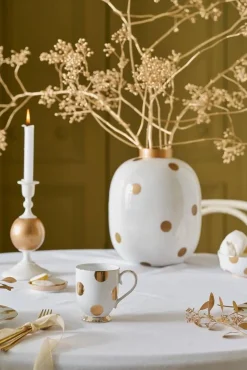 muki Dot Delight 2 kpl White-Gold*Pip Studio