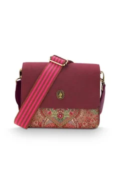 Discount Pip Studio olkalaukku Fenna Small Jabali Red 19x6x16 cm