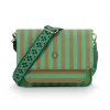 olkalaukku Fenna Medium Stripe Green 25x7x20 cm*Pip Studio Hot