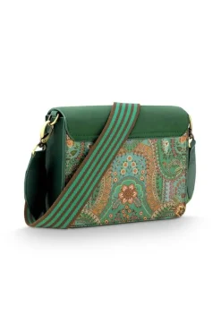 Pip Studio olkalaukku Fenna Small Jabali Green 19x6x16 cm