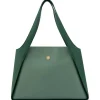 Hot Pip Studio olkalaukku Filou Large Green 40x15,5x28 cm