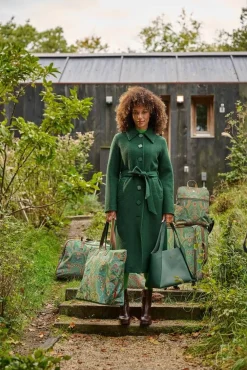 Hot Pip Studio olkalaukku Filou Large Green 40x15,5x28 cm