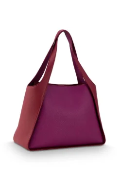 Outlet Pip Studio olkalaukku Filou Large Purple 40x15,5x28 cm