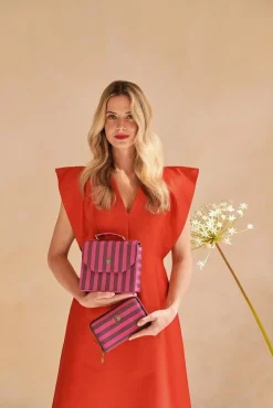 olkalaukku Frances Cross Body Bag Stripe 19x7x17,*Pip Studio Discount