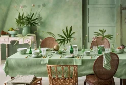 Best Pip Studio pöytäliina Stripes 160x250 cm Light Green