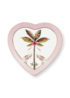 sydänlautanen La Majorelle 21,5 cm 2 kpl Pink*Pip Studio Outlet