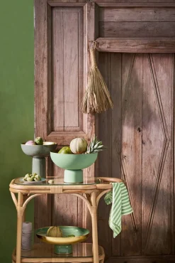 tarjotin korkea Metal Matt 30x20 cm Bright Green*Pip Studio New