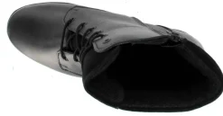 Outlet Pomar pitopohjakengät XW18836 100 Black nappa/suede