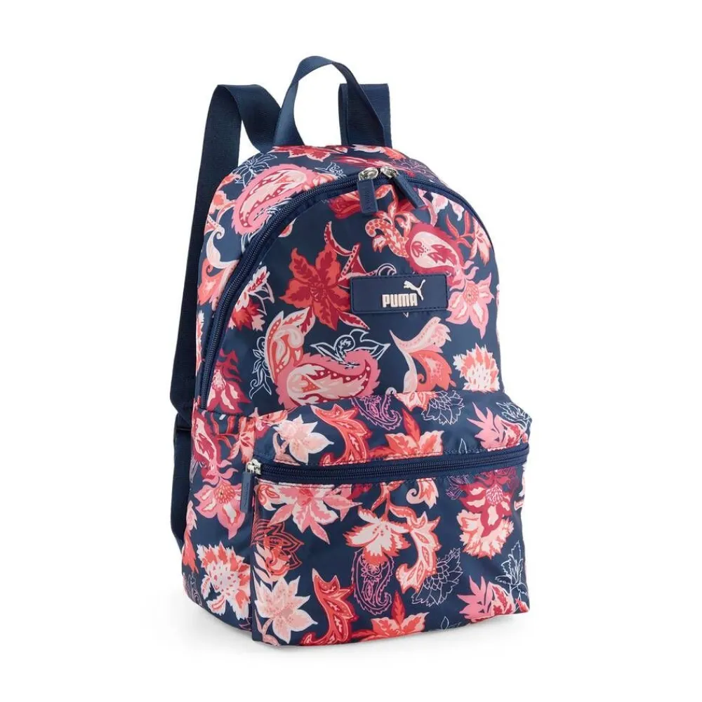 New Puma reppu Core Pop Backpack 21 L Blue floral 02 Persian Blue-floral AOP