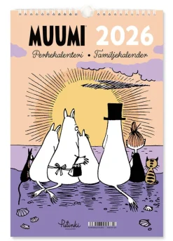 Hot Putinki perhekalenteri 2026 Muumi 23x34 cm