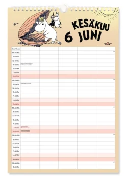 Hot Putinki perhekalenteri 2026 Muumi 23x34 cm