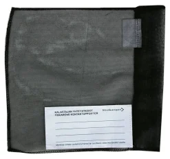 Pyydysmerkin lippu 2 kpl 30x30 cm musta* Hot