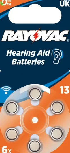 Rayovac Kuulokojeparisto 13 6-kpl* Sale
