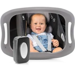 Best Reer takaistuimen LED-peili autoon iso koko 29x20 cm