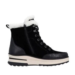 Clearance Remonte nilkkurit D2B76-03 03 Schwarz / Schwarz / Schwarz / Cotton / Schwarz