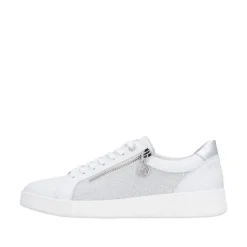 Discount Remonte tennarit D2E00-84 84 Weiss / Weiss-Silber / Weiss / Silber / Silver