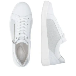 Discount Remonte tennarit D2E00-84 84 Weiss / Weiss-Silber / Weiss / Silber / Silver