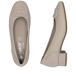 Outlet Rieker avokkaat 43453-62 62 Lehm / Shell