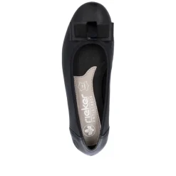 Discount Rieker ballerinat L9366-00 00 Schwarz / Schwarz / Schwarz