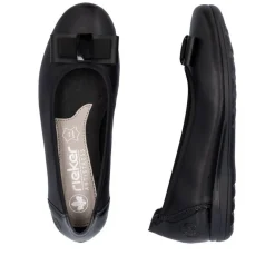 Discount Rieker ballerinat L9366-00 00 Schwarz / Schwarz / Schwarz