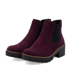 Sale Rieker chelseat 79265-30 30 Brombeer / Schwarz