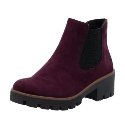 Sale Rieker chelseat 79265-30 30 Brombeer / Schwarz