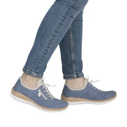 Hot Rieker kävelykengät N42G0-14 14 Indigo / Perlcreme