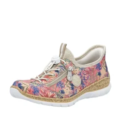 Best Rieker kävelykengät N42V3-90 90 Rosa-Jungle / Ginger