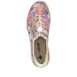 Best Rieker kävelykengät N42V3-90 90 Rosa-Jungle / Ginger